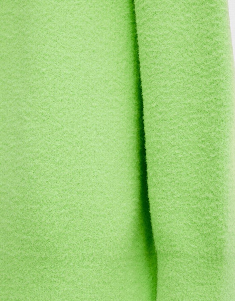 Women's Urban Revivo Heart Detail Oversized Sweaters Green | RAZ2759GV